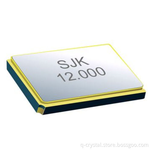 12MHz Surface Mount Crystal with Ceramic Seam Sealed and High Precision and High Stability